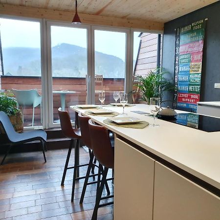 Ferienwohnung Vue Sur Meuse Profondeville Exterior foto