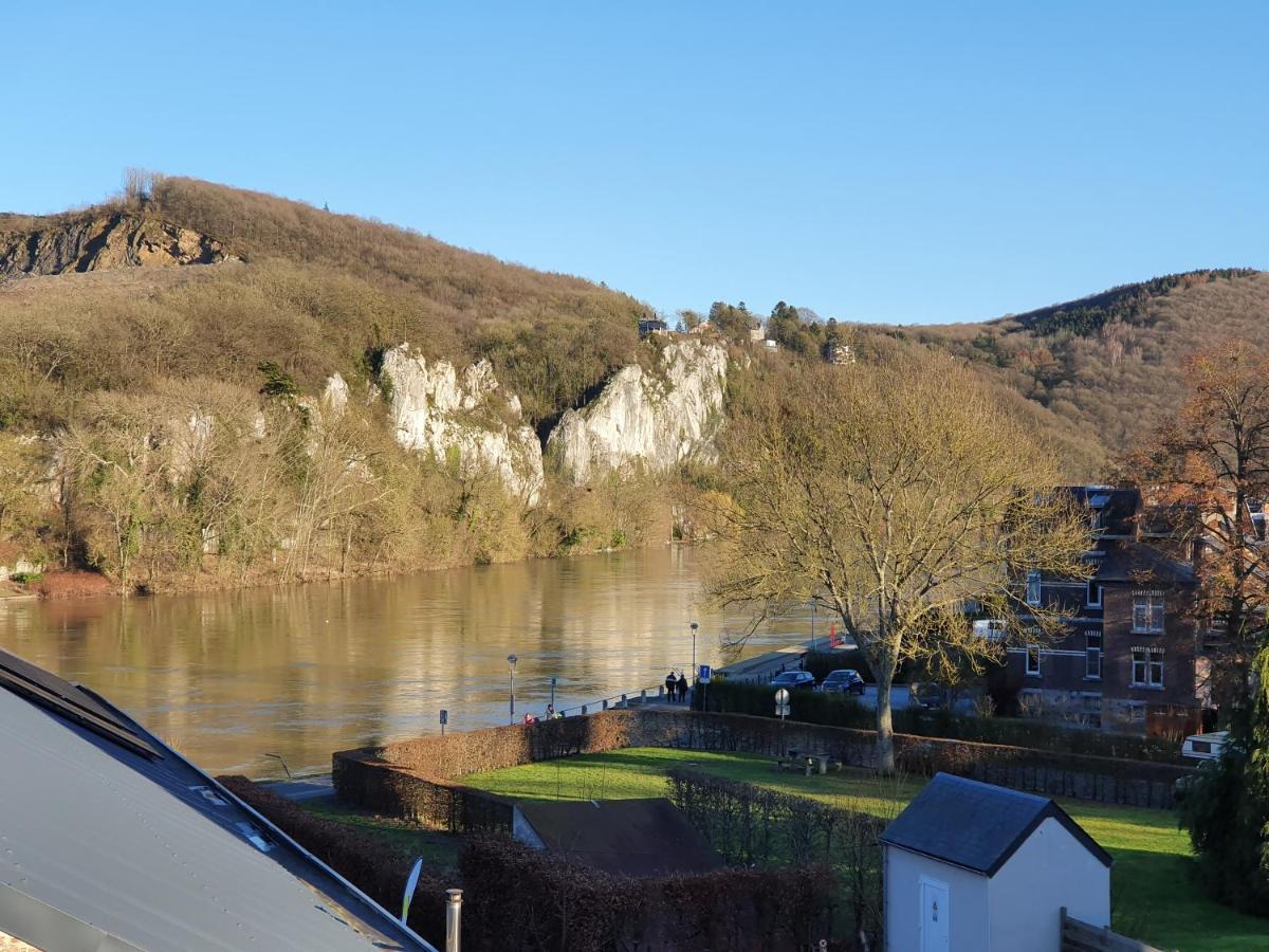Ferienwohnung Vue Sur Meuse Profondeville Exterior foto